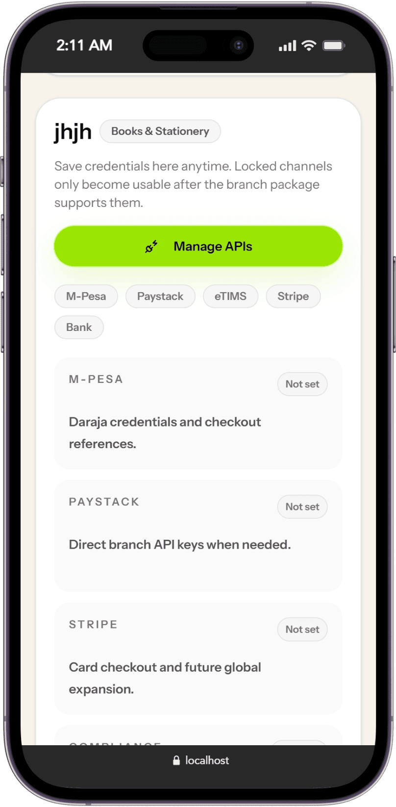 Built for merchants that need a more professional operating backbone.